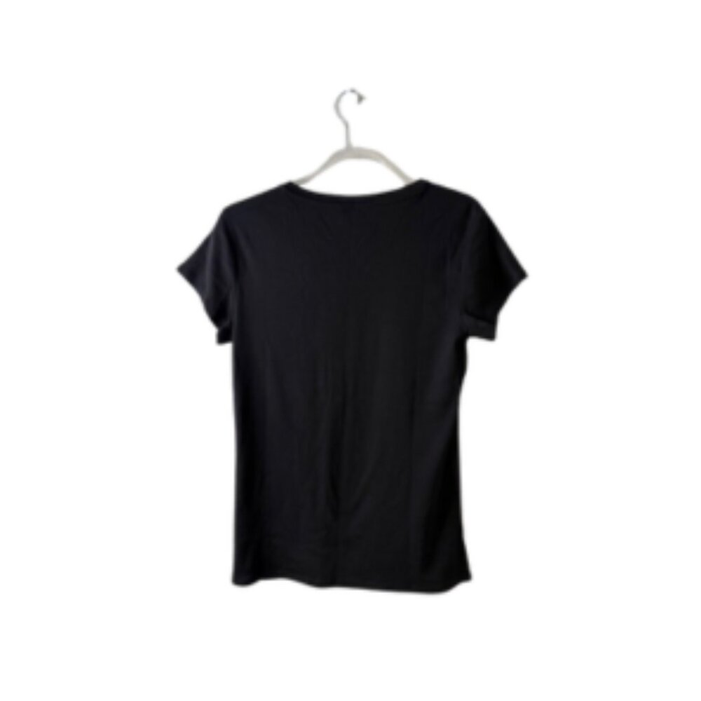 Two Liz Claiborne Tee Shirts Women's Black, Size L, Stylish & Comfortable NWT - Picture 4 of 7